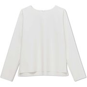 シェルタリングプルオーバー SHELTERING PULL OVER DMF321104 ジャスミンホワイト(JW) サイズ3 [フィットネス ヨガ シャツ レディース]