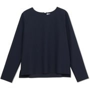 シェルタリングプルオーバー SHELTERING PULL OVER DMF321104 ブラック(K) サイズ1 [フィットネス ヨガ シャツ レディース]