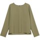 シェルタリングプルオーバー SHELTERING PULL OVER DMF321104 オリーブグリーン(OG) サイズ1 [フィットネス ヨガ シャツ レディース]