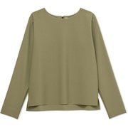 シェルタリングプルオーバー SHELTERING PULL OVER DMF321104 オリーブグリーン(OG) サイズ1 [フィットネス ヨガ シャツ レディース]