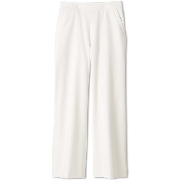 シェルタリングワイドパンツ SHELTERING WIDE PANTS DMF421100 ジャスミンホワイト(JW) サイズ2 [フィットネス ヨガ パンツ レディース]