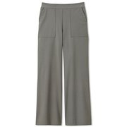 シェルタリングワイドパンツ SHELTERING WIDE PANTS DMF421100 ストーングレー(ON) サイズ2 [フィットネス ヨガ パンツ レディース]