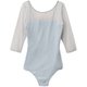 ダンスキン プレミアムレオタード DANSKIN PREMIUM LEOTARD DA10300 フロストブルー(FR) Mサイズ [フィットネス ヨガ シャツ レディース]