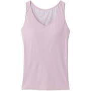 スキニッシュVネックタンク SKINISH V-NECK TANK DA10303 フォギーローズ(FO) Mサイズ [フィットネス ヨガ カップ付きシャツ レディース]
