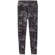 スキニッシュプリントレギンス SKINISH PRINT LEGGINGS DA20102P ウォッシュブラック(WK) Mサイズ [フィットネス ヨガ パンツ レディース]