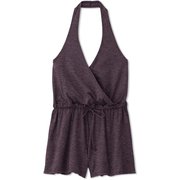 バレエショートロンパー BALLET SHORT ROMPER DA521102 グレープワイン(GW) Lサイズ [フィットネス ヨガ ショートパンツ レディース]