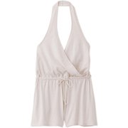 バレエショートロンパー BALLET SHORT ROMPER DA521102 ホワイトベージュ(HI) Sサイズ [フィットネス ヨガ ショートパンツ レディース]