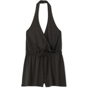 バレエショートロンパー BALLET SHORT ROMPER DA521102 ブラック(K) Mサイズ [フィットネス ヨガ ショートパンツ レディース]