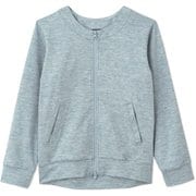 キッズオールデイアクティブカラーレスジャケット KIDS ADAJ COLLARLESS JACKET DAJ521170 エンジェルブルー(AB) 110サイズ [アウトドア ジャケット キッズ]