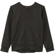 キッズオールデイアクティブカラーレスジャケット KIDS ADAJ COLLARLESS JACKET DAJ521170 ブラック(K) 110サイズ [アウトドア ジャケット キッズ]
