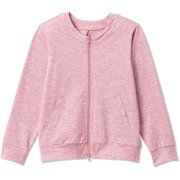 キッズオールデイアクティブカラーレスジャケット KIDS ADAJ COLLARLESS JACKET DAJ521170 スモーキーローズ(SR) 120サイズ [アウトドア ジャケット キッズ]