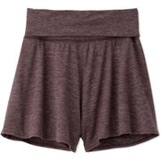 バレエフレアショート BALLET FLARE SHORT DA621150 グレープワイン(GW) Lサイズ [フィットネス ヨガ ショートパンツ レディース]