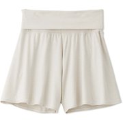 バレエフレアショート BALLET FLARE SHORT DA621150 ホワイトベージュ(HI) Lサイズ [フィットネス ヨガ ショートパンツ レディース]