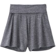 バレエフレアショート BALLET FLARE SHORT DA621150 ミックスグレー(Z) Sサイズ [フィットネス ヨガ ショートパンツ レディース]