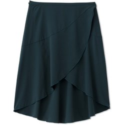 ヨドバシ.com - ダンスキン DANSKIN バレエラップスカート BALLET WRAP SKIRT DA40353 ダークグリーン(DG) [ フィットネス ヨガ スカート レディース] 通販【全品無料配達】