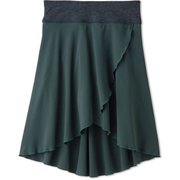バレエセットアップスコート BALLET SET UP SKORT DA40352 ダークグリーン(DG) Lサイズ [フィットネス ヨガ スカート レディース]