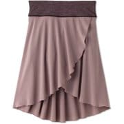 バレエセットアップスコート BALLET SET UP SKORT DA40352 オールドローズ(LD) Sサイズ [フィットネス ヨガ スカート レディース]