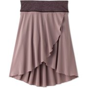 バレエセットアップスコート BALLET SET UP SKORT DA40352 オールドローズ(LD) Mサイズ [フィットネス ヨガ スカート レディース]