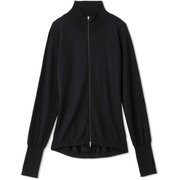 ダンスキンアントルシャニットジャケット DANSKIN ENTRECHAT KNIT JACKET DA821100 ブラック(K) Sサイズ [フィットネス ヨガ ジャケット レディース]