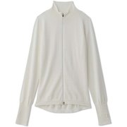 ダンスキンアントルシャニットジャケット DANSKIN ENTRECHAT KNIT JACKET DA821100 ホワイト(W) Mサイズ [フィットネス ヨガ ジャケット レディース]