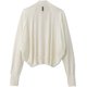 ダンスキンアントルシャニットボレロ DANSKIN ENTRECHAT KNIT BOLERO DA821101 ホワイト(W) Lサイズ [フィットネス ヨガ ジャケット レディース]