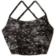 スキニッシュプリントブラ SKINISH PRINT BRA DA10930P ウォッシュブラック(WK) Lサイズ [スポーツブラ]