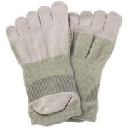 ファイブフィンガーグリップサポートソックス FIVE FINGER GRIP SUPPORT SOCKS DA9211601 ミックスグレー(Z) サイズ23 [フィットネス ヨガ ソックス レディース]