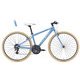 クロスバイク 420mm SHIMANO ALTUS（24SPEED） SETTER8（420）（AI）MATTE IRIS BLUE