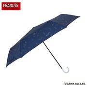 20OPC-SN-12M [ピーナッツ折りたたみ傘 手開き式 雨傘 スヌーピー/ウチュウサンポ]