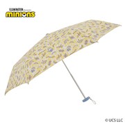 21PFMN-2-3D [ミニオン折りたたみ傘 3段 手開き式 雨傘 吸水布付き共袋付 ミニオン/バナナライフ]