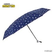 21PFMN-1-5D [ミニオン折りたたみ傘 5段 手開き式 雨傘 吸水布付き共袋付 ミニオン/コンニチハ]