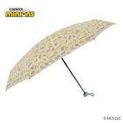 21PFMN-2-5D [ミニオン折りたたみ傘 5段 手開き式 雨傘 吸水布付き共袋付 ミニオン/バナナライフ]