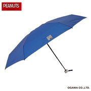 21PFSN-1-5D [ピーナッツ折りたたみ傘 5段 手開き式 雨傘 吸水布付き共袋付 スヌーピー/タイプライター]