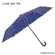 LD-KPS-P6M [LINEDROPS子供日傘 折りたたみ傘 手開き式 晴雨兼用 コズミック]