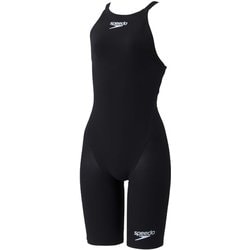 【WA承認】ファストスキンプロ3オープンバックニースキン レディース 水着 ブラック（K） 3Sサイズ SCW12101F