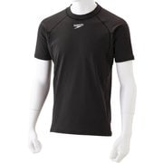 スイム ハーフスリーブトップ Swim H/S Top SF72061 ブラック(K)Mサイズ [ラッシュガード メンズ]