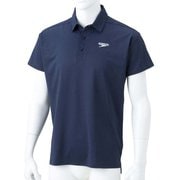 ショートスリーブスタンダードシャツドライポロシャツ S/S Standard Dry Polo Shirts SA41909 ネイビーブルー(NB) Lサイズ [フィットネス 半袖シャツ ユニセックス]