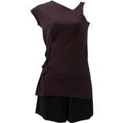リファインドアシンメトリーセパレーツ Refined Asymmetry Separates SFW22141 セピア(SP) Mサイズ [フィットネス セパレート水着 レディース]