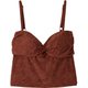 リファインドクロップドトップス Refined Cropped Tops SFW92143 ブリック(BR) Mサイズ [フィットネス ヨガ カップ付きシャツ 水陸両用 レディース]
