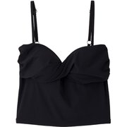 リファインドクロップドトップス Refined Cropped Tops SFW92143 ライトブラック(LK) Mサイズ [フィットネス ヨガ カップ付きシャツ 水陸両用]