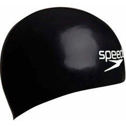 【FINA承認】ファストスキン3キャップ FASTSKIN3 CAP SE11922 ブラック×ホワイト(KW) Lサイズ [スイミング シリコンキャップ]