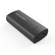 RAVPower モバイルバッテリー 5200mAh ブラック RP-PB107-BK