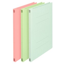 フラットファイル A4-S 3冊パック 色ミックス No.026NP