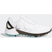 ZG21 BOA ソフトスパイクシューズ フットウェアホワイト/コアブラック/クリアミント 22.5cm レディス BOAダイヤル式 2021年モデル [ゴルフシューズ]