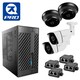スマカメ専用ネットワークビデオレコーダー(9ch) 「スマカメ NVR」 スマカメセット1(CS-QP80F×2台 CS-QV360C×2台, ING-ADE3AT2×4台) CS-NVR01-SET1
