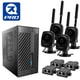 スマカメ専用ネットワークビデオレコーダー(9ch) 「スマカメ NVR」 スマカメセット3(CS-QS30×4台, ING-ADE3AT2×4台) CS-NVR01-SET3