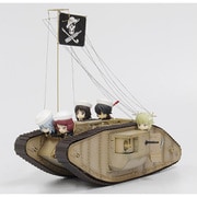 GP-58 1/35 ガールズ＆パンツァー Mk.IV戦車 大洗女子学園 サメさんチーム ぷちサメさんチームフィギュア付き特別限定版 [組立式プラスチックモデル]