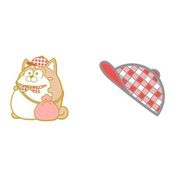 おそ松さん 松犬 ピクニック ピンズセット 柴犬Ver. [キャラクターグッズ]