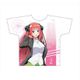 五等分の花嫁∬ フルグラフィックTシャツ 中野二乃 [キャラクターグッズ]