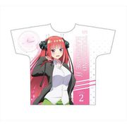 五等分の花嫁∬ フルグラフィックTシャツ 中野二乃 [キャラクターグッズ]